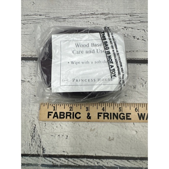 Princess House-Wonders of the Wild-Wood Trout Base #872 NEW - Picture 4 of 6